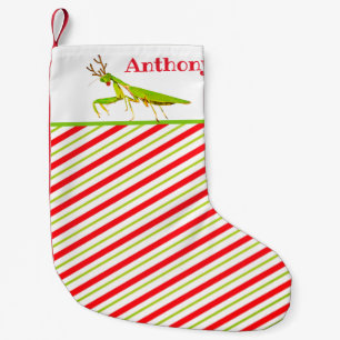Meia De Natal Pequena Nome feito sob encomenda estranho cheirado