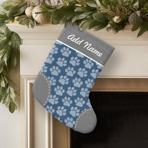 Meia De Natal Pequena Nome Personalizado do Padrão de Impressão da Pat