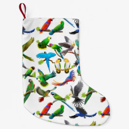 Meia De Natal Pequena O animal de estimação colorido repete