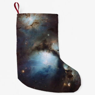 Meia De Natal Pequena O céu bege do marrom azul da astronomia de Orion
