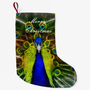 Meia De Natal Pequena O pavão Dreamcatcher