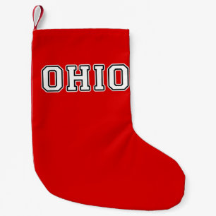 Meia De Natal Pequena Ohio