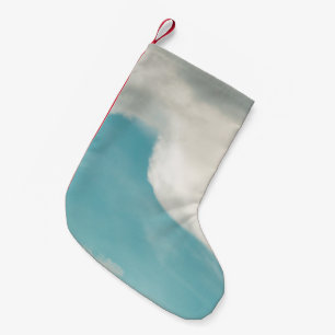 Meia De Natal Pequena ondas de todas as formas