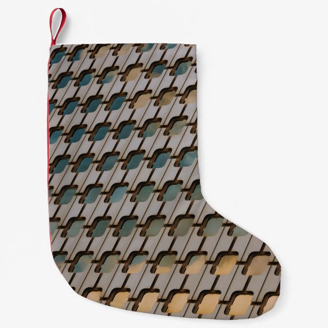 Meia De Natal Pequena Padrão (Frente)