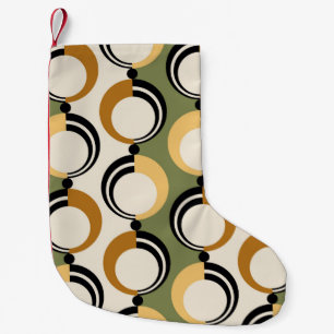 Meia De Natal Pequena Padrão de corrente de abstrato sem costura. Vintag