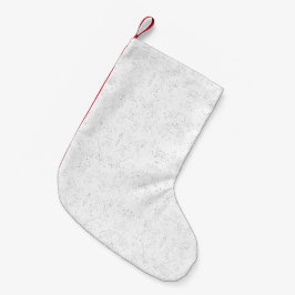 Meia De Natal Pequena Padrão Floral Monocromático – Arte Elegante e Sem