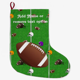 Meia De Natal Pequena Padrões para bolas de futebol e capacetes de Natal