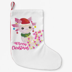 Meia De Natal Pequena papais noeis de Natal Feliz
