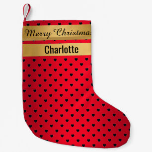 Meia De Natal Pequena Papais noeis Snowman Red Christmas Stocks