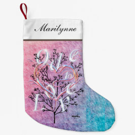 Meia De Natal Pequena Parada de Natal - Ode ao Amor por Adiela Akoo