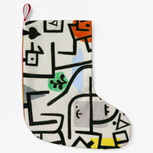 Meia De Natal Pequena Paul Klee Rich Harbor Expressionismo Abstrato