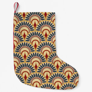 Meia De Natal Pequena Peixe-Motif Egípcio Espalha-Se Sem-Padrões
