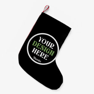 Meia De Natal Pequena personalizado, único, elegante e minimalista