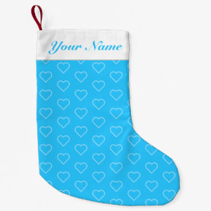 Meia De Natal Pequena Personalizou seu nome natalino