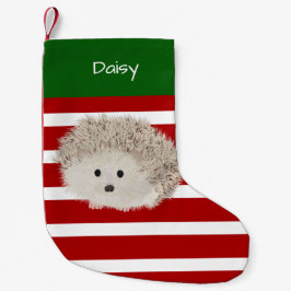 Meia De Natal Pequena Pet Hedgehog - Parada de Natal