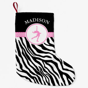 Meia De Natal Pequena Pique seu patinagem artística conhecido do