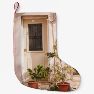 MEIA DE NATAL PEQUENA PLANTAS DE FOLHA VERDE