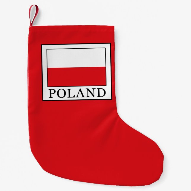 Meia De Natal Pequena Polônia (Frente)