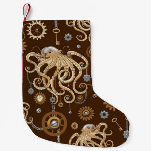 Meia De Natal Pequena Polvo Steampunk Retro Fantasia Mecânica