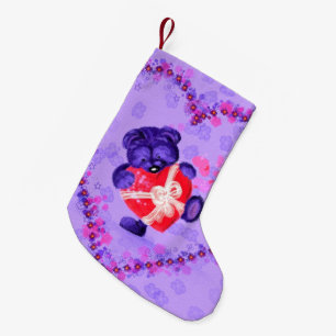 Meia De Natal Pequena Presente De Amor - Para Você