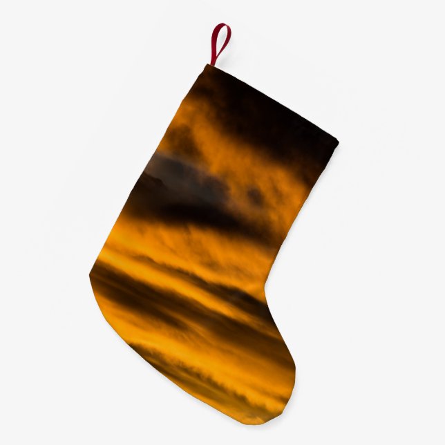 Meia De Natal Pequena queimada de águia (Frente (Pendurada))