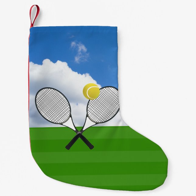 Meia De Natal Pequena RACKETS tênis (Frente)
