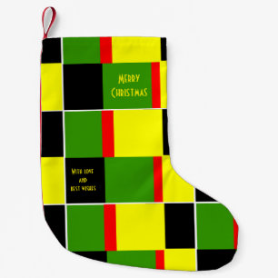 Meia De Natal Pequena Raízes da Jamaica