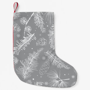 Meia De Natal Pequena Ramais e Pino 4