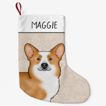 Retrato da cabeça de um Corgi Galês Pembroke Verme