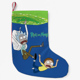 Meia De Natal Pequena RICK E MORTY™  Fim Do Portal