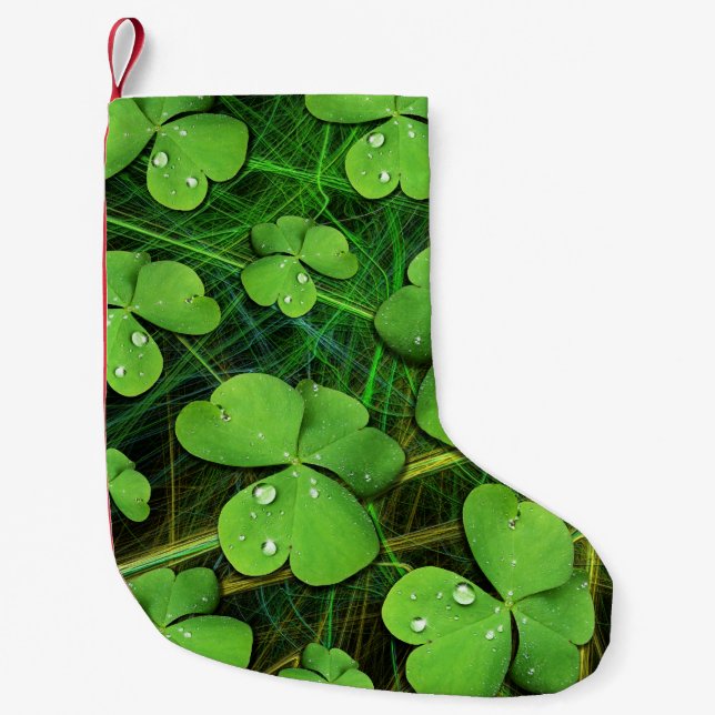 Meia De Natal Pequena Rua Verde Shamrock iPhone 5 Case-Mate de Patrick (Frente)