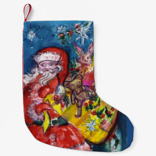 MEIA DE NATAL PEQUENA SANTA CLAUS COM PRÊMIO
