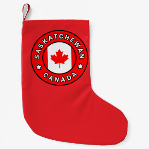 Meia De Natal Pequena Saskatchewan Canadá