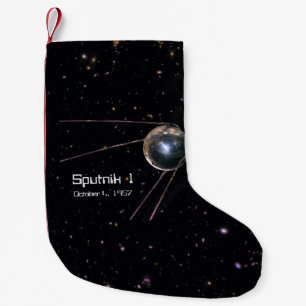 Meia De Natal Pequena Satélite de terra de Sputnik 1