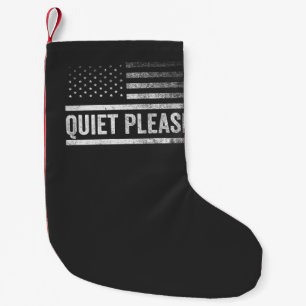 Meia De Natal Pequena Silêncio, Trump Harris Debate Presidente