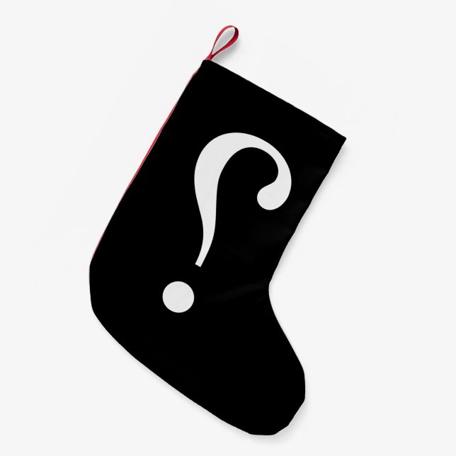 Meia De Natal Pequena sNARK mARK {ironicon} (Frente (Pendurada))