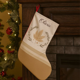 Meia De Natal Pequena Soft Winter Christmas Stocking