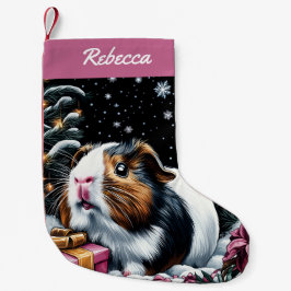 Meia De Natal Pequena Suínos-guineenses