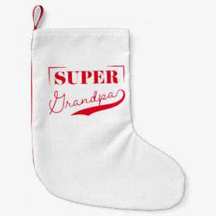 Meia De Natal Pequena Super vovô