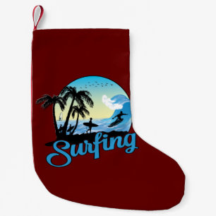 Meia De Natal Pequena surfing Sea Beach