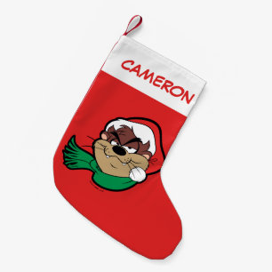 Meia De Natal Pequena TAZ™ "Naughty Not Nice" (Não é legal)