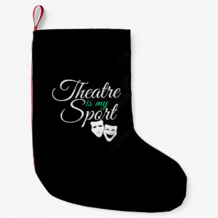 Meia De Natal Pequena Teatro É Meu Ator De Teatro Musical De Teatro De