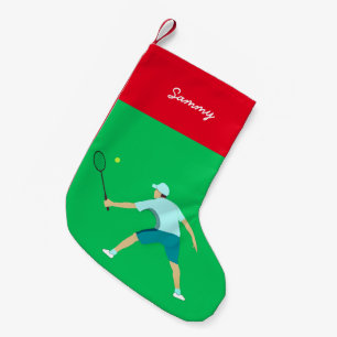 Meia De Natal Pequena Tênis