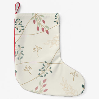 Meia De Natal Pequena Textura de modelo do padrão de fundo