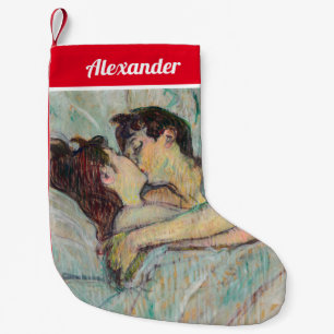 Meia De Natal Pequena Toulouse-Lautrec - Na Cama, O Beijo