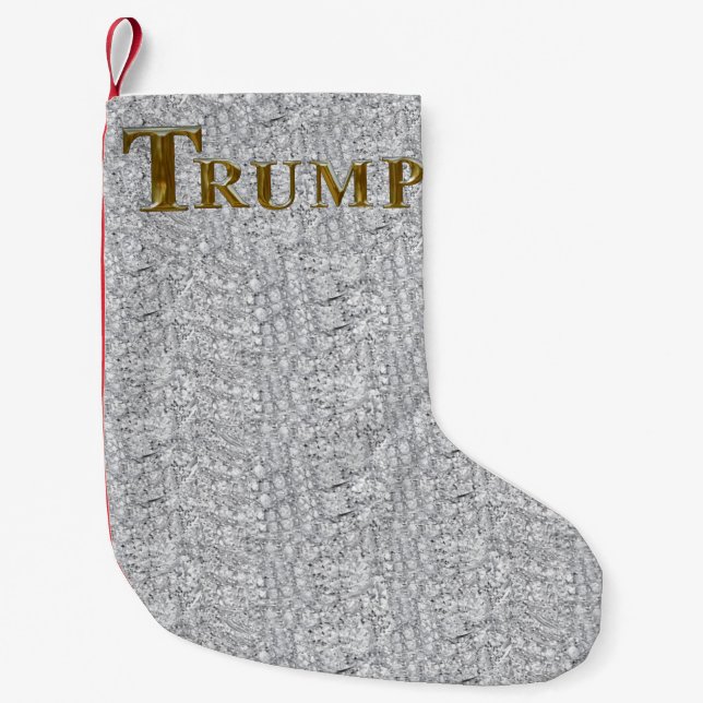 MEIA DE NATAL PEQUENA TRUMP (Frente)