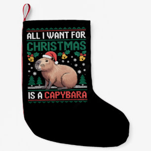 Meia De Natal Pequena Tudo Que Eu Quero Para O Natal É Um Presente De An