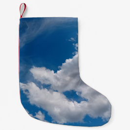 Meia De Natal Pequena Uma divisão na nuvem