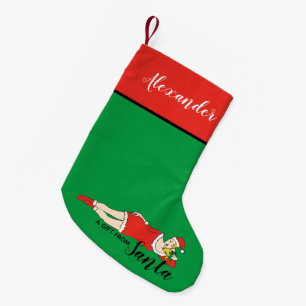 Meia De Natal Pequena Único Engraçado