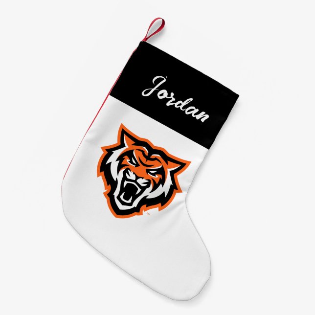 Meia De Natal Pequena Universidade Estadual de Idaho Bengals Spirit Desi (Frente (Pendurada))